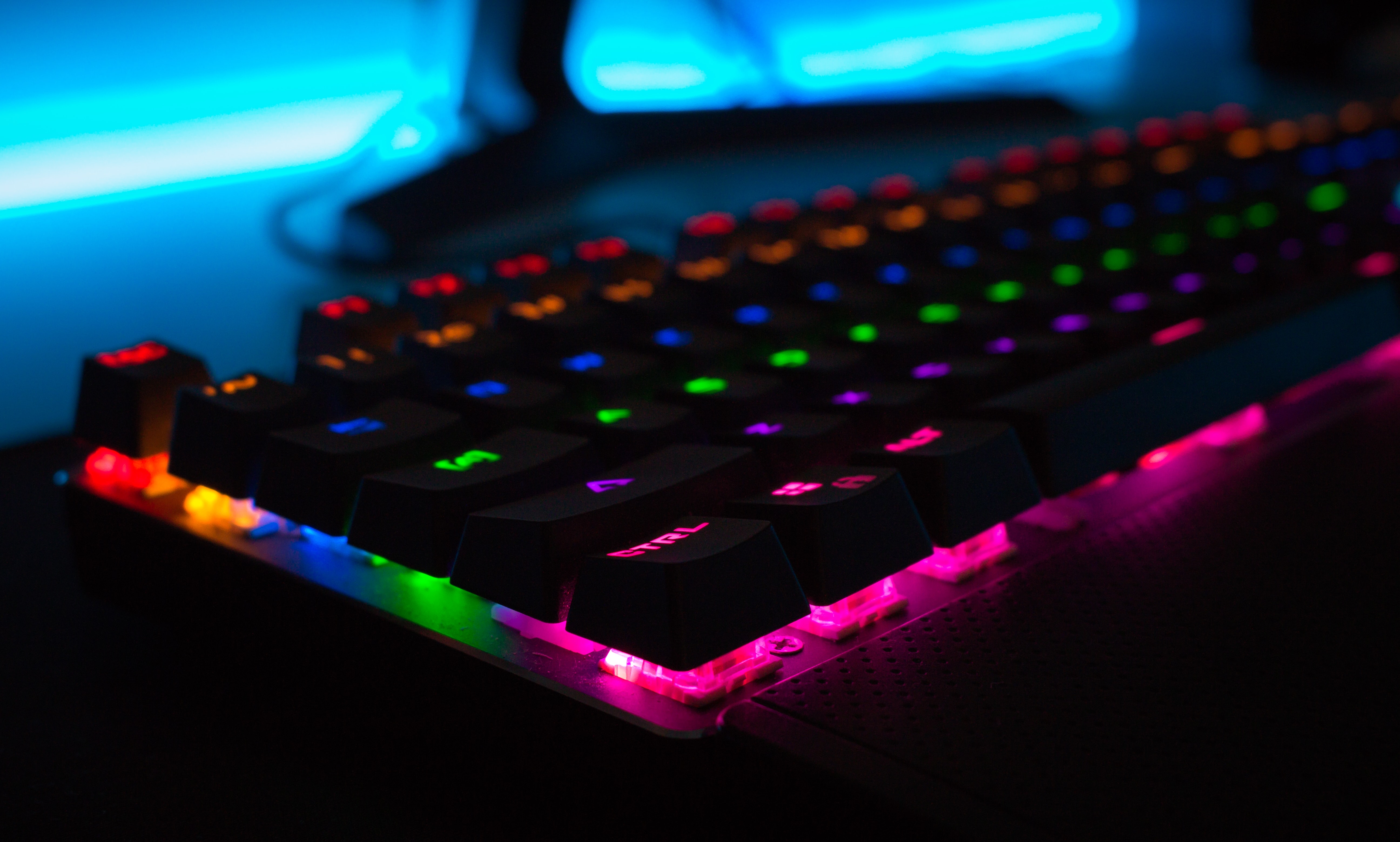 a gaming keyboard